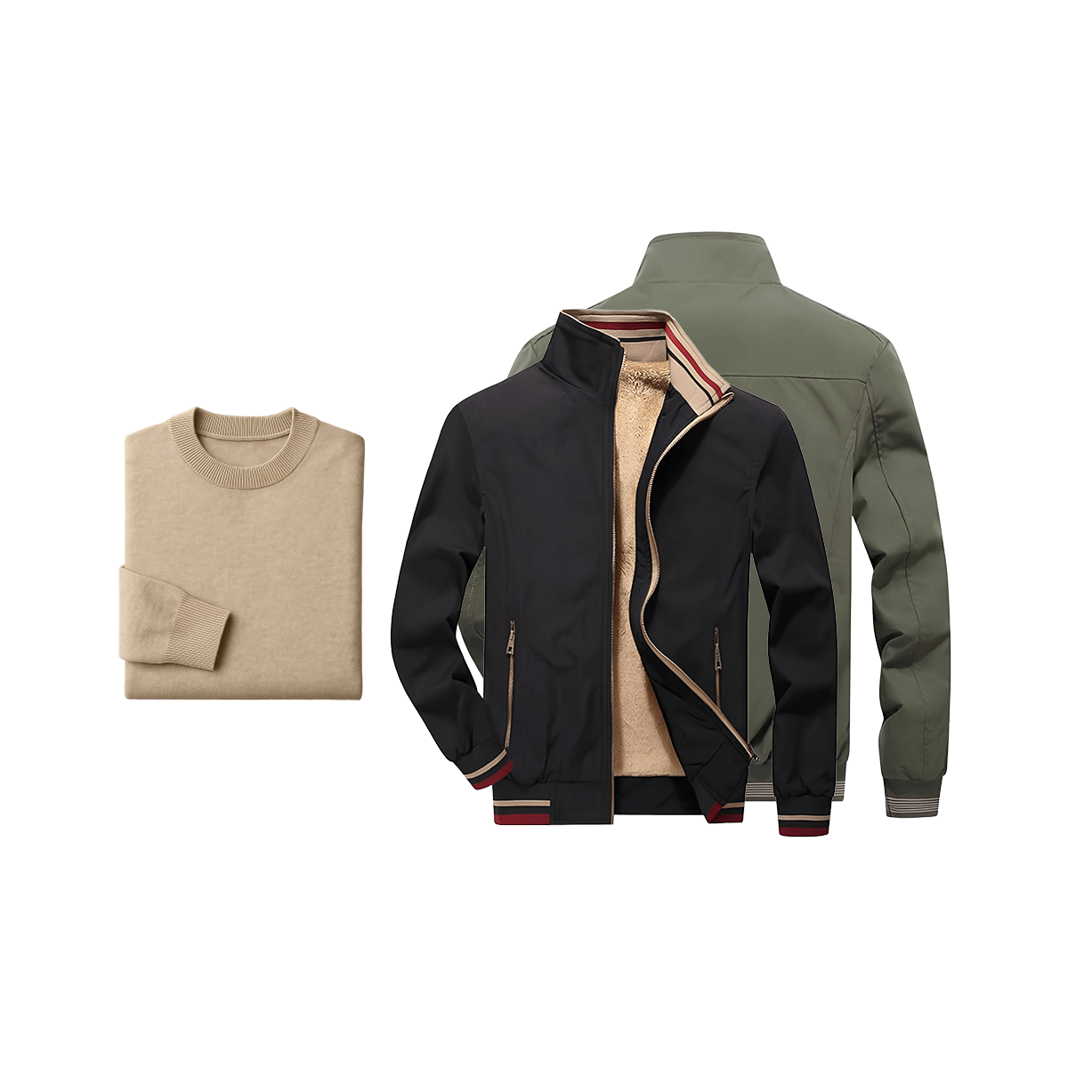 KIT 2 Chaquetas Titanium Masculinas + Suéter | PROMOCIÓN ESPECIAL 30 AÑOS - ENVÍO GRATIS