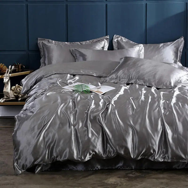 (¡Paga 1, Lleva 2!) Juego de Ropa de Cama de Satén Belline (¡El Confort Que Te Mereces!)